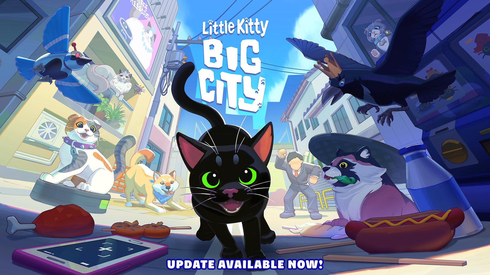 Little Kitty, Big City Celebrates Two Years of Feline Mischief with a Delightful Birthday Update