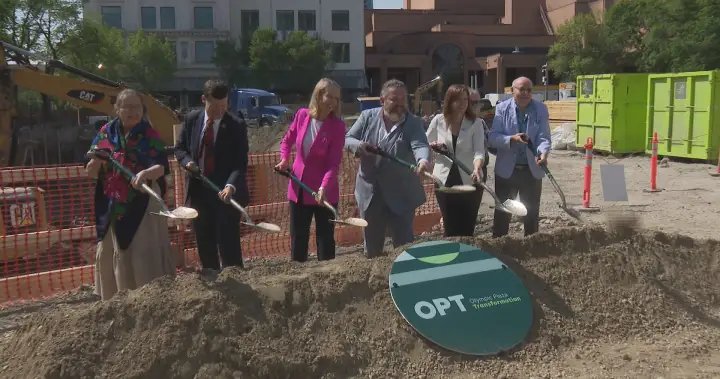 Construction begins on Olympic Plaza transformation project in downtown Calgary – Calgary