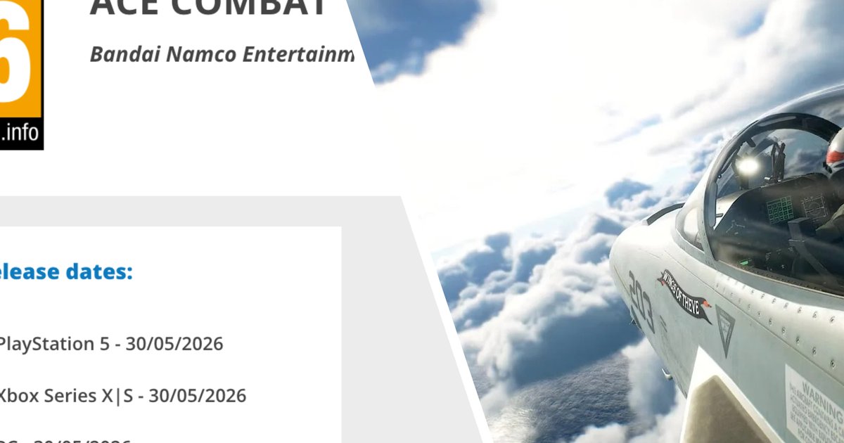 Ace Combat 8: Wings of Theve just popped up on PEGI’s website