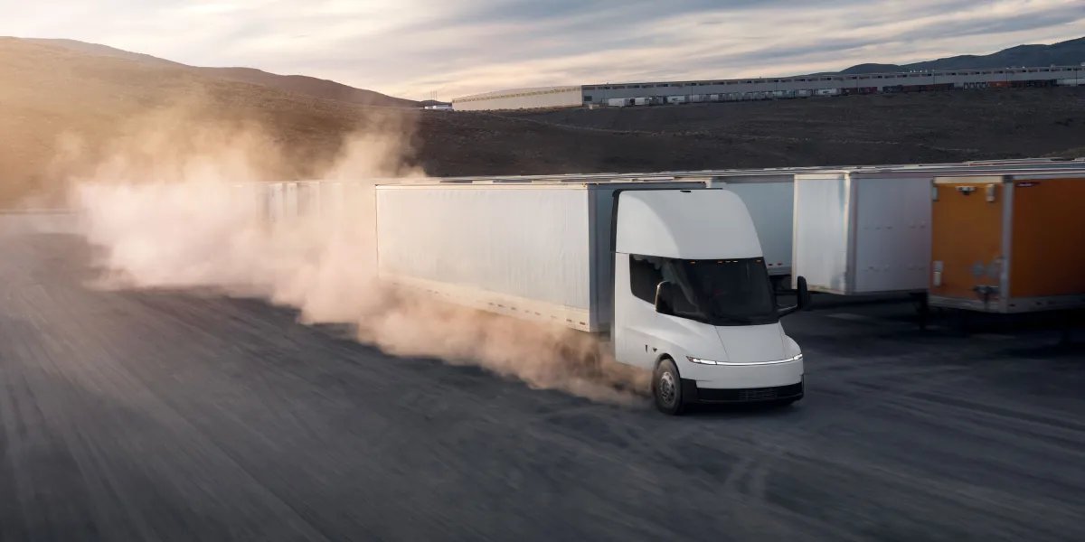 The Tesla Semi could be a big deal for electric trucking
