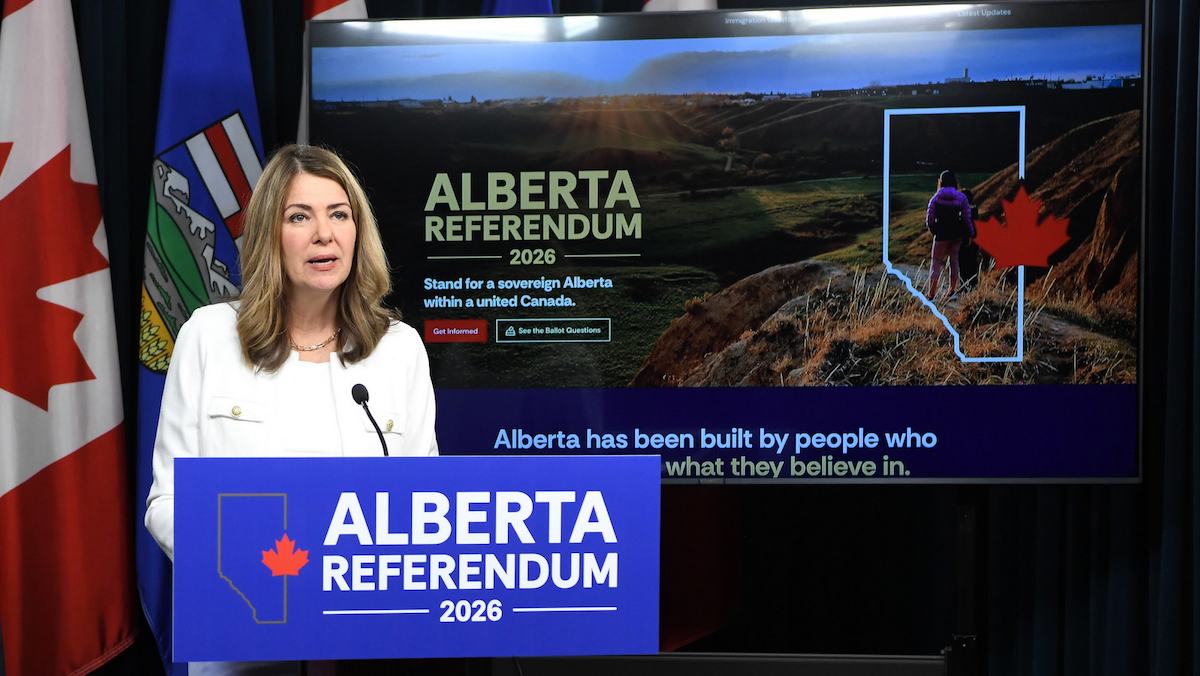 Danielle Smith expected to try to force Albertans to endure a separation referendum – and blame someone else for it