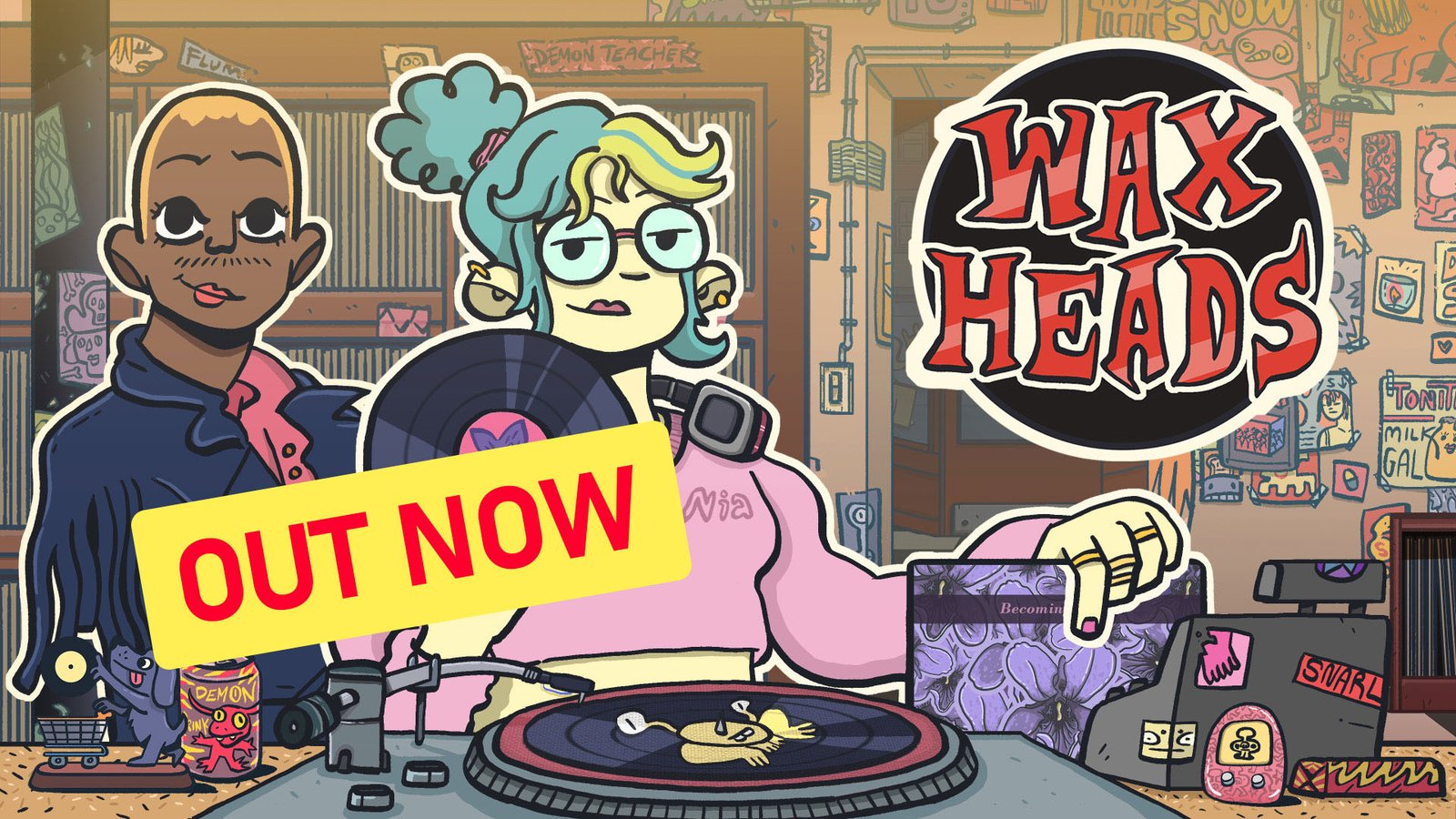 Accessibility in our Cozy Punk Game, Wax Heads!