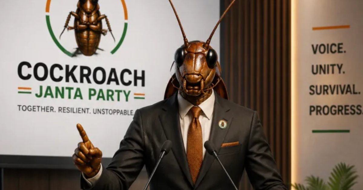 India’s Gen Z ‘Cockroach Party’ is going viral | Politics