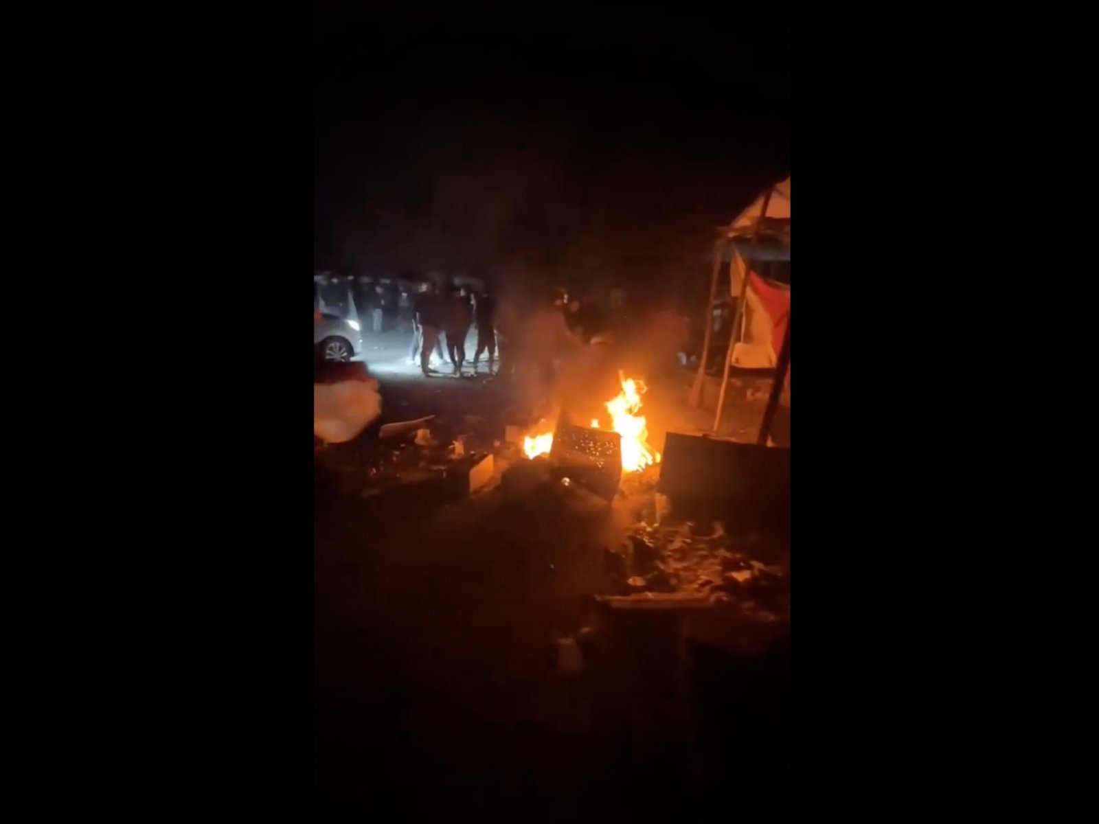 Israeli strike sparks fire in northern Gaza City | Israel-Palestine conflict