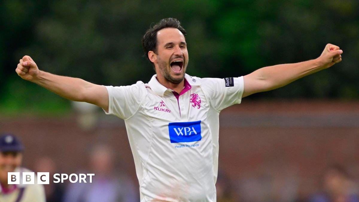 County Championship: Lewis Gregory stars as Somerset dominate against Yorkshire