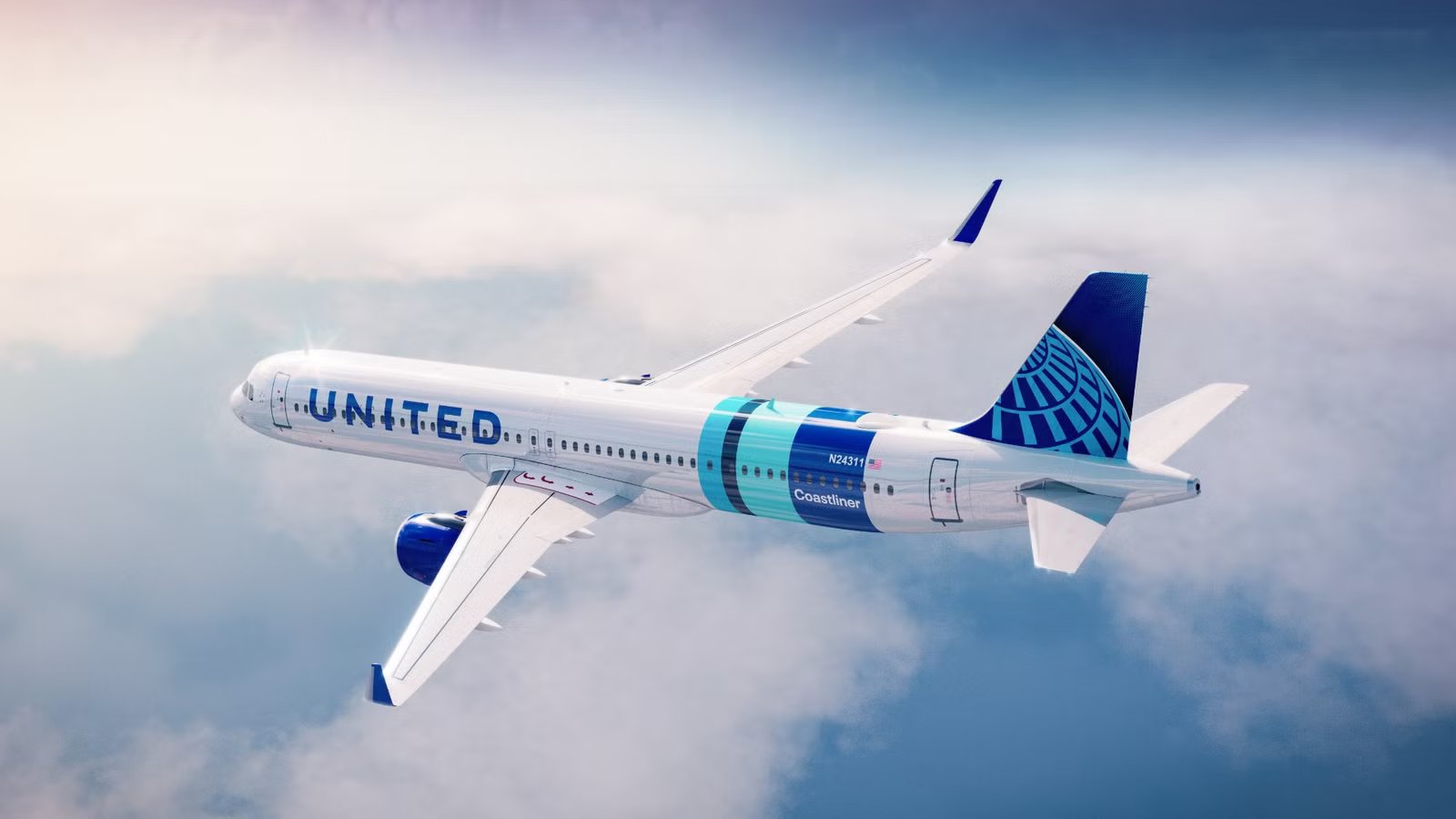 Spotted: United Airlines’ 1st Pair Of Airbus A321neo Coastliners Roll Out In Full Paint
