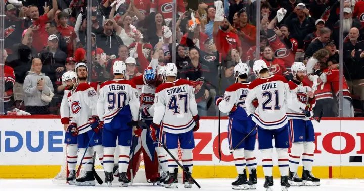Canadiens bounced by Hurricanes in East final – Montreal