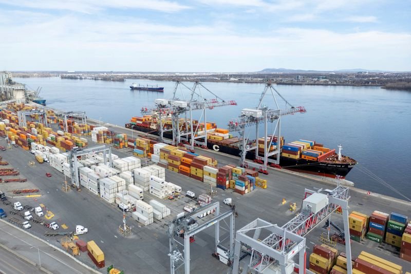 Canada swings to trade surplus in March as crude prices, gold exports jump