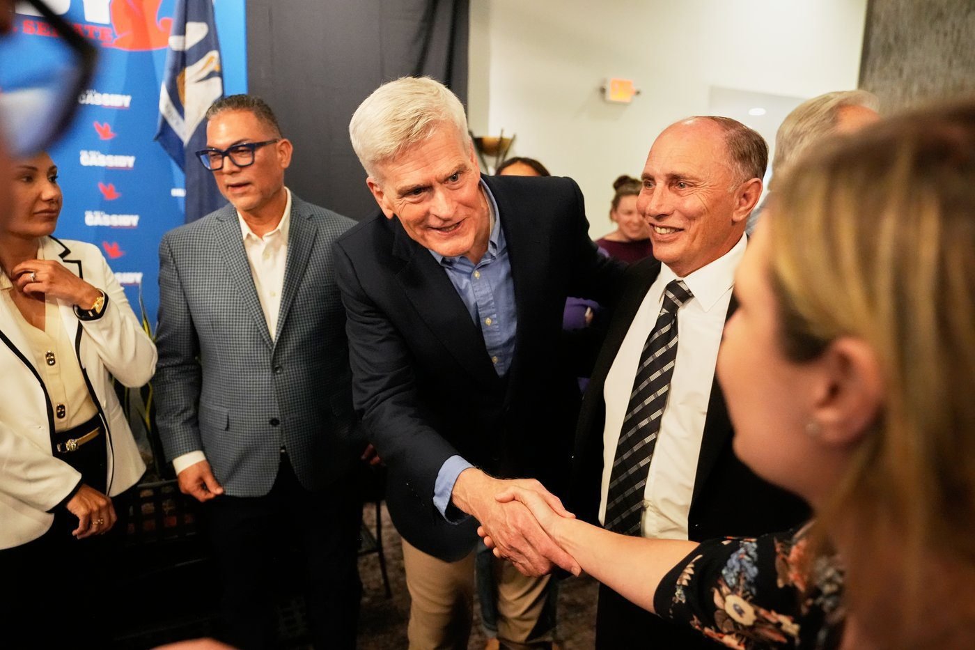 Sen. Cassidy battles Trump-backed challenger in Louisiana Republican primary