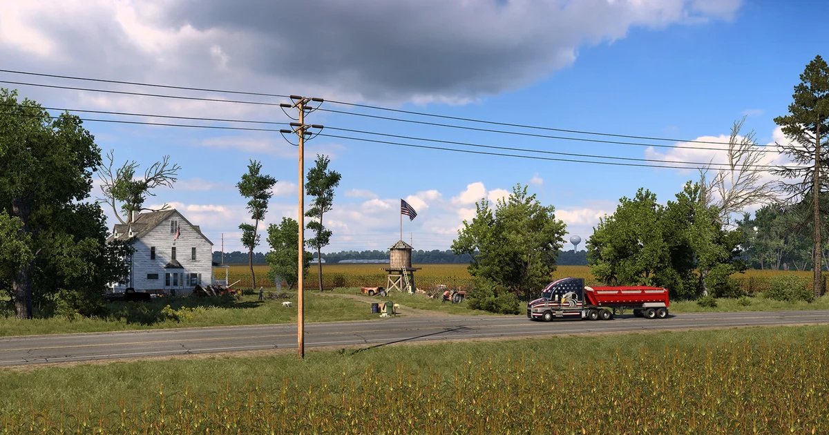 American Truck Simulator cruises into Illinois with a fresh expansion releasing mid-May, as SCS also tease a new truck