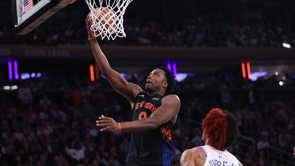 OG Anunoby injury update: Knicks forward out for Game 3 vs. 76ers