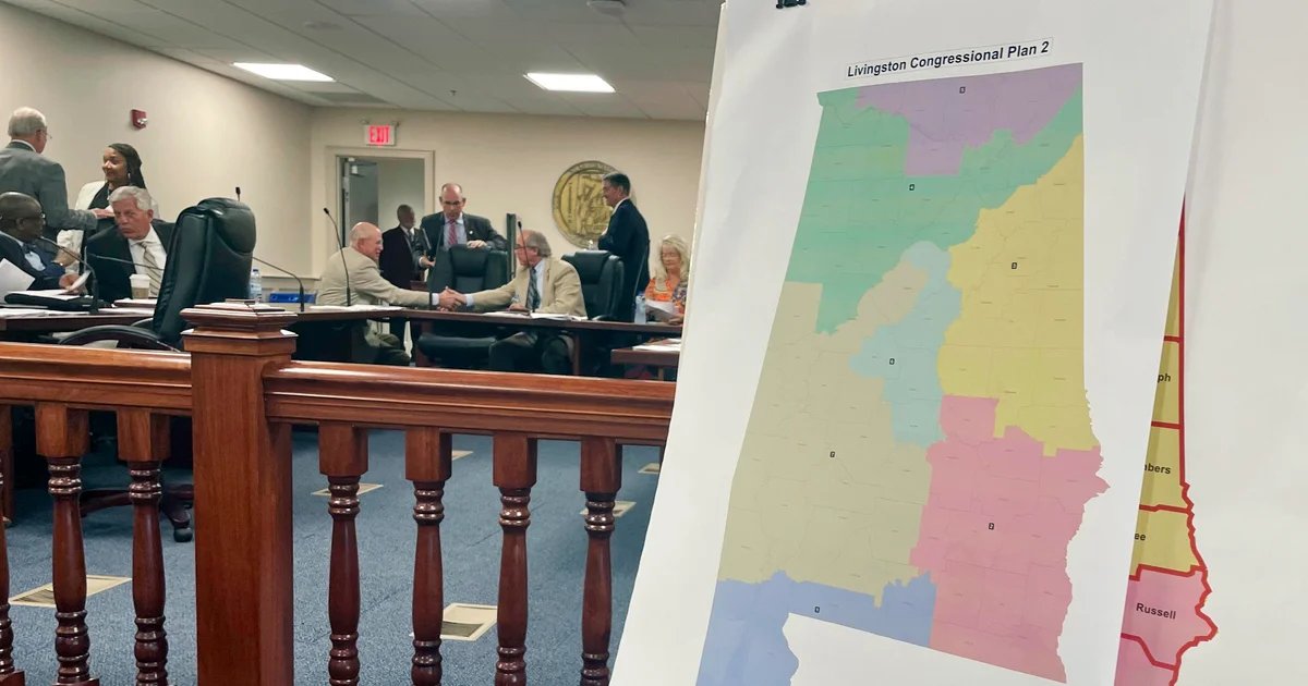 Court blocks Alabama from using congressional map with 1 majority-Black district