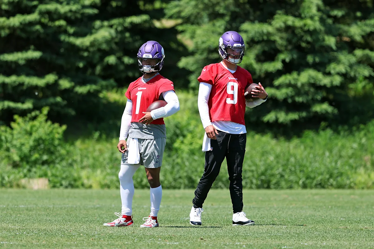 Vikings’ J.J. McCarthy uses classroom analogy to describe relationship with Kyler Murray: ‘He sits on one side; I sit on the other side’