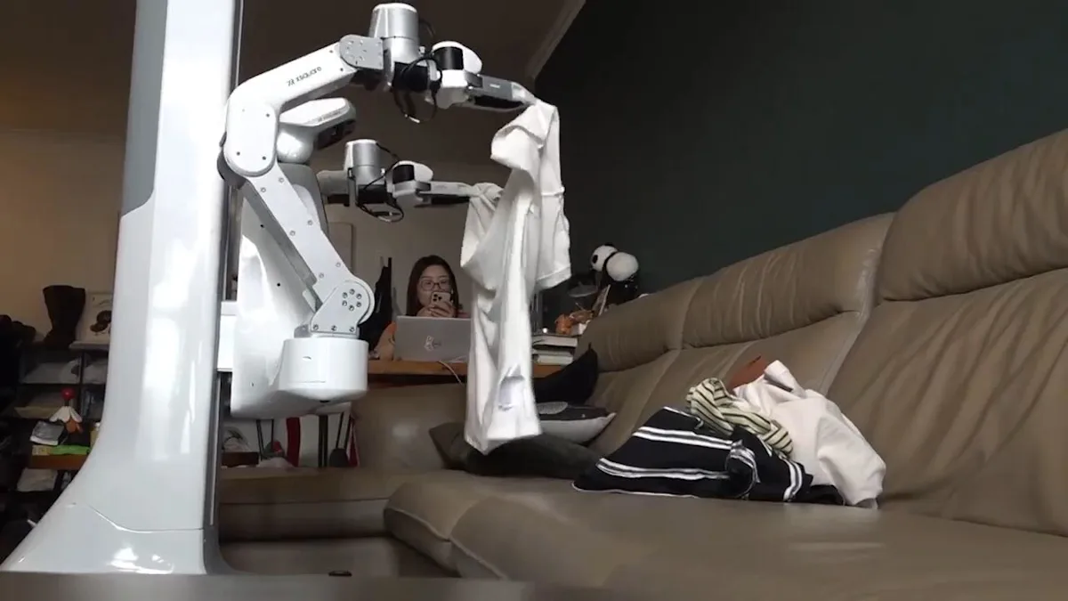 The robot home-help you can order via an app