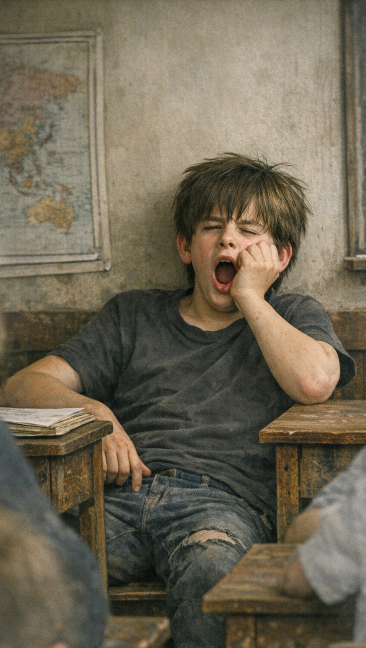 Some of us hated having to go to school. Ah well, somehow we all learnt something along the way. – Obbverse