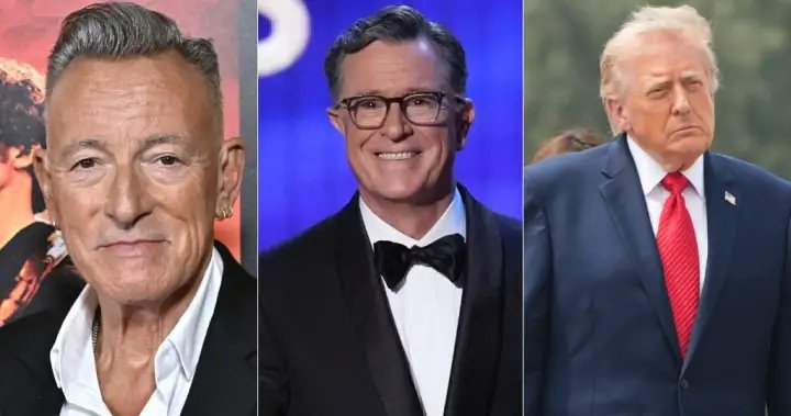 Bruce Springsteen says Colbert was cancelled because Trump ‘can’t take a joke’ – National