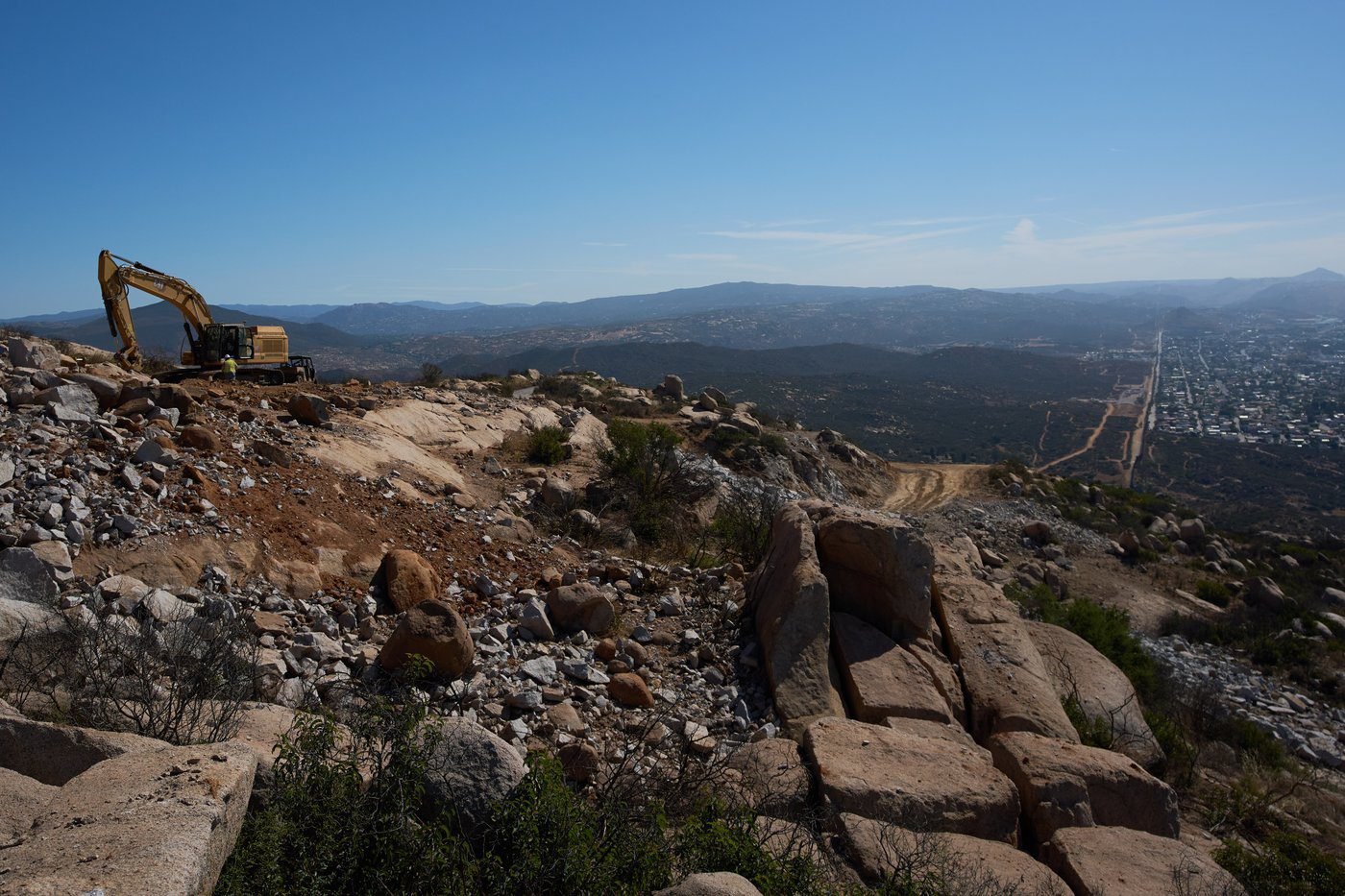 US-Mexico border wall construction is desecrating sacred sites, Indigenous leaders say