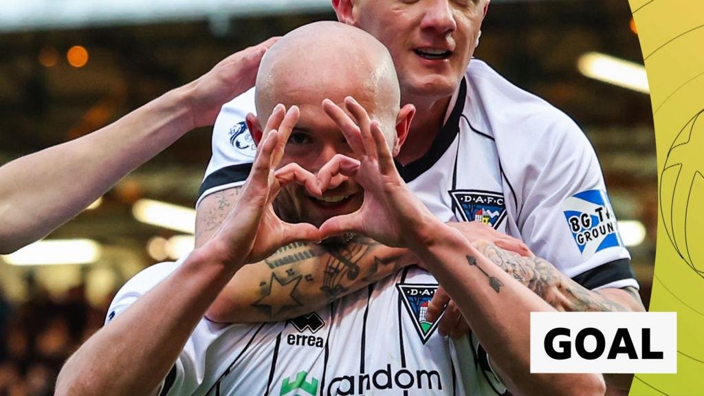 Watch: Kane gives Dunfermline play-off advantage