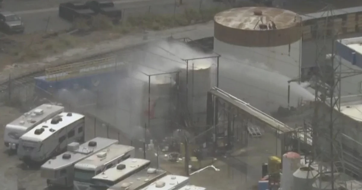 Crack in California chemical tank a positive sign, but explosion fears remain