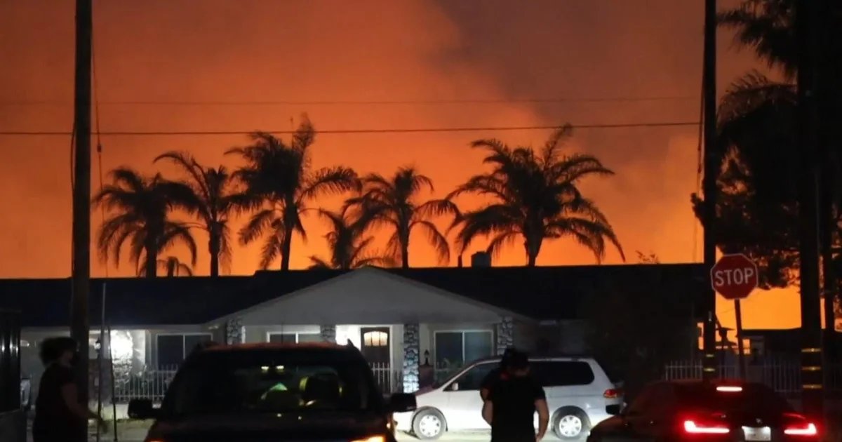 New wildfires break out in Southern California