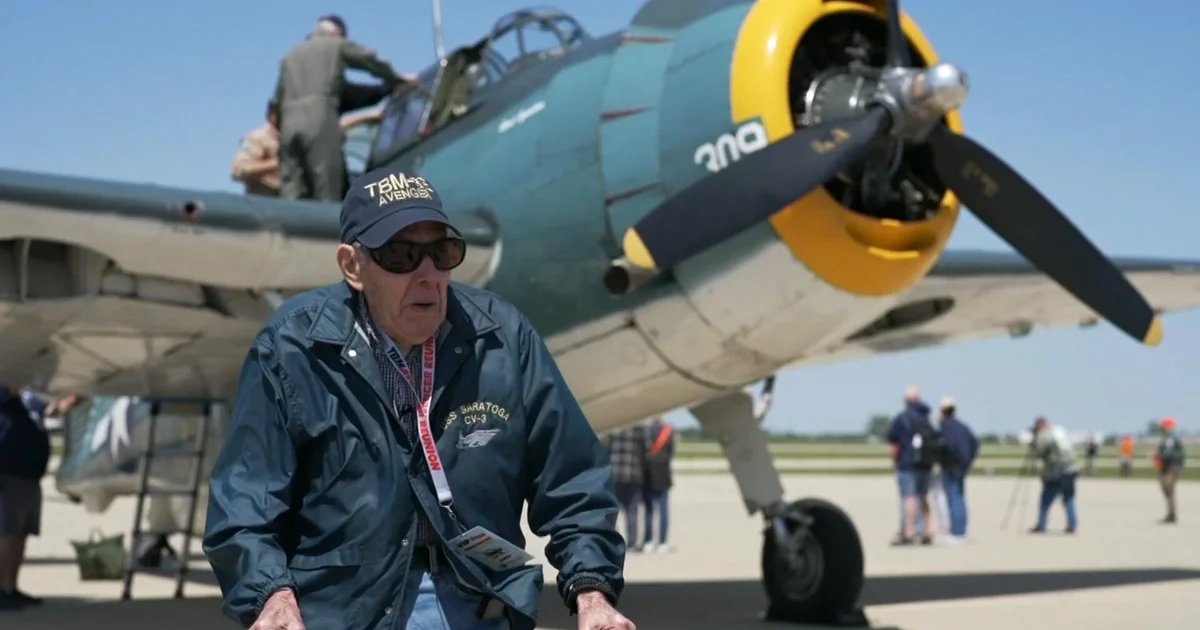 Veterans reunite with their vintage war planes
