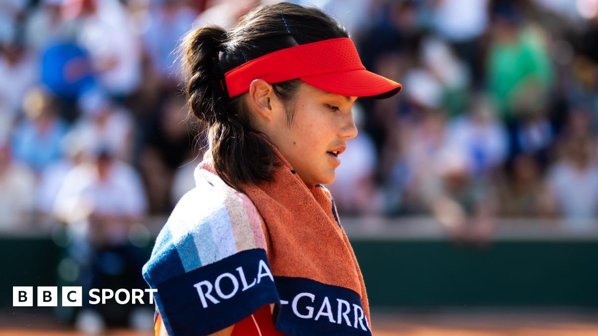 French Open 2026 results: Emma Raducanu beaten by Solana Sierra in first round