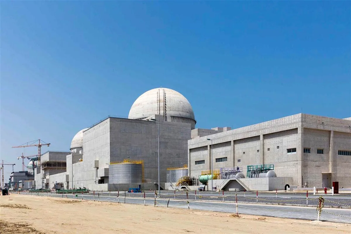 Drone strike sparks a fire on the perimeter of UAE’s nuclear power plant, shaking Iran war ceasefire