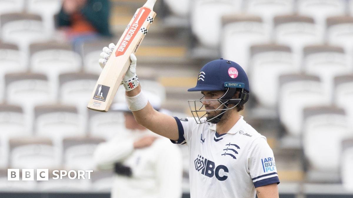 County Championship: Middlesex graft for draw against Durham