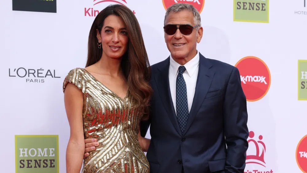Amal Clooney Goes for Gold at A King’s Trust Celebration in London