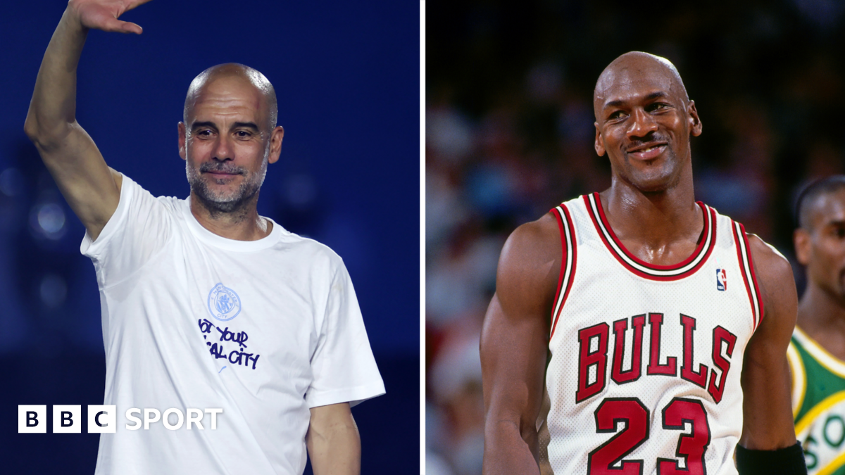 Michael Jordan leads star names at Pep Guardiola’s Man City leaving party