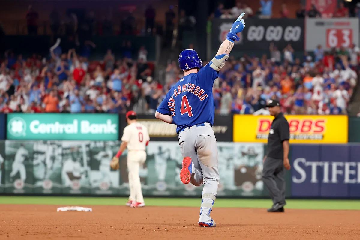 Pete Crow-Armstrong homers and has 4 hits in the Cubs’ 6-1 win over the Cardinals