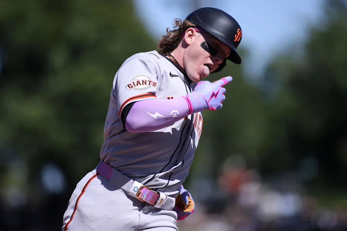 Adrian Houser, Harrison Bader lead 10-1 SF Giants win