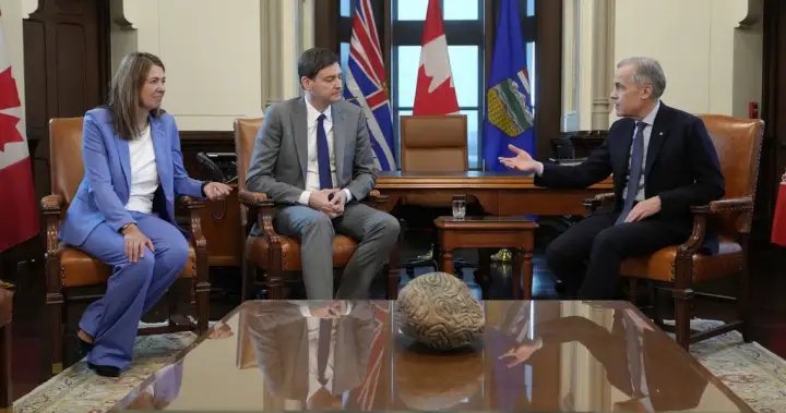 Eby says Ottawa is rewarding Alberta’s ‘bad behaviour’ with pipeline agreement