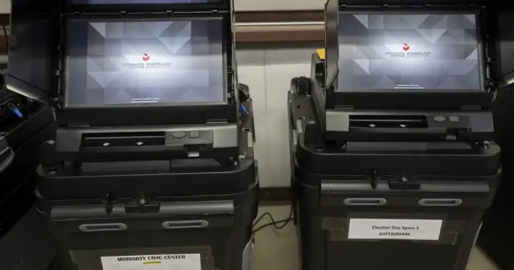 Trump official tried to ban voting machines in half of U.S. states: sources – National