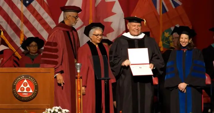 Dr. Doug Ford takes pro-trade message to Michigan university