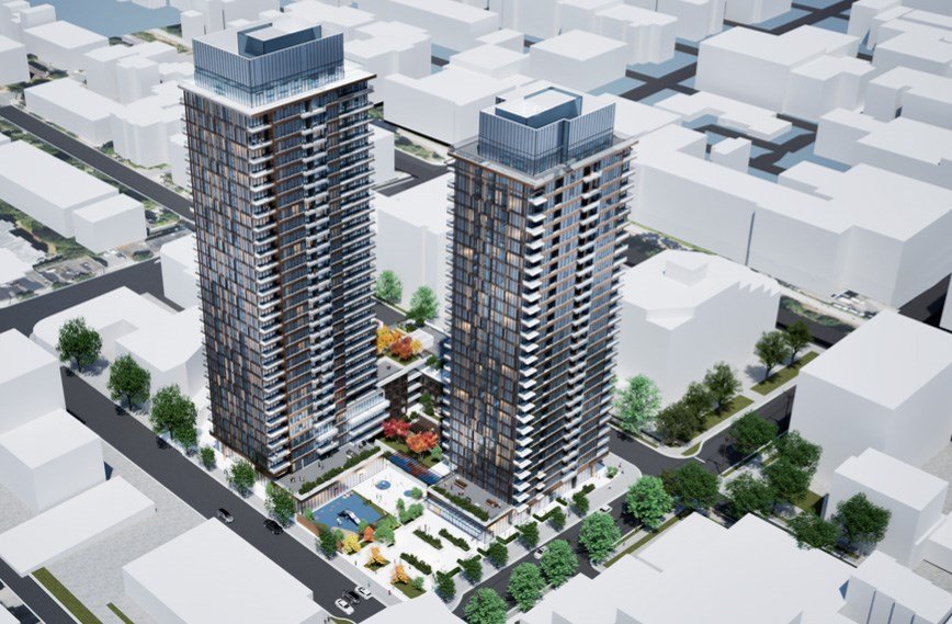 Dual tower proposal for Vancouver aims to go higher, reduce social housing units