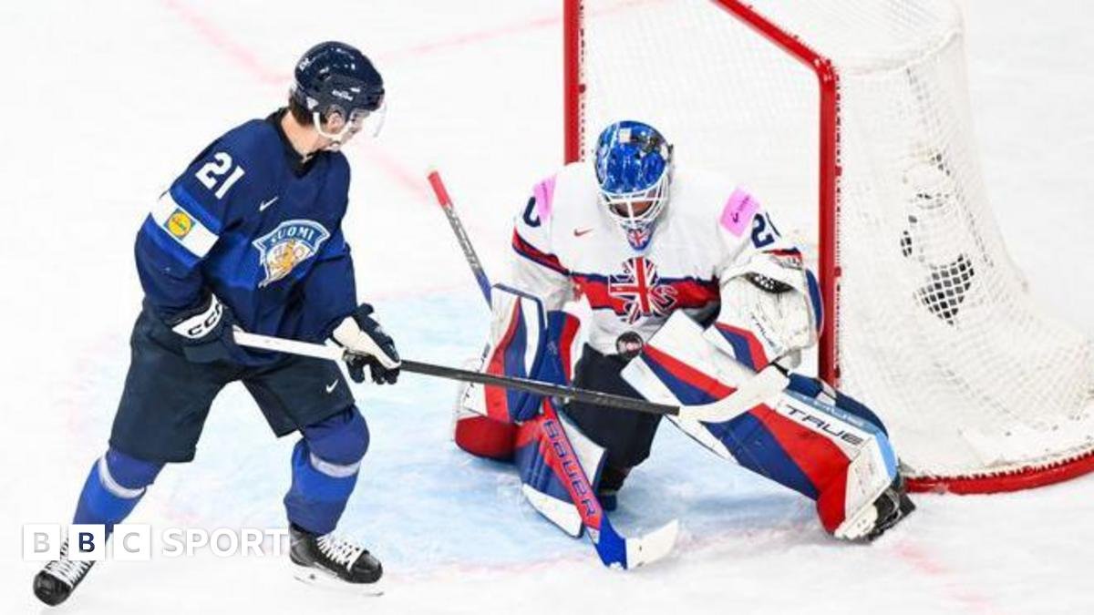 Ice Hockey World Championship: Great Britain lose 4-0 to Finland despite Mat Robson heroics