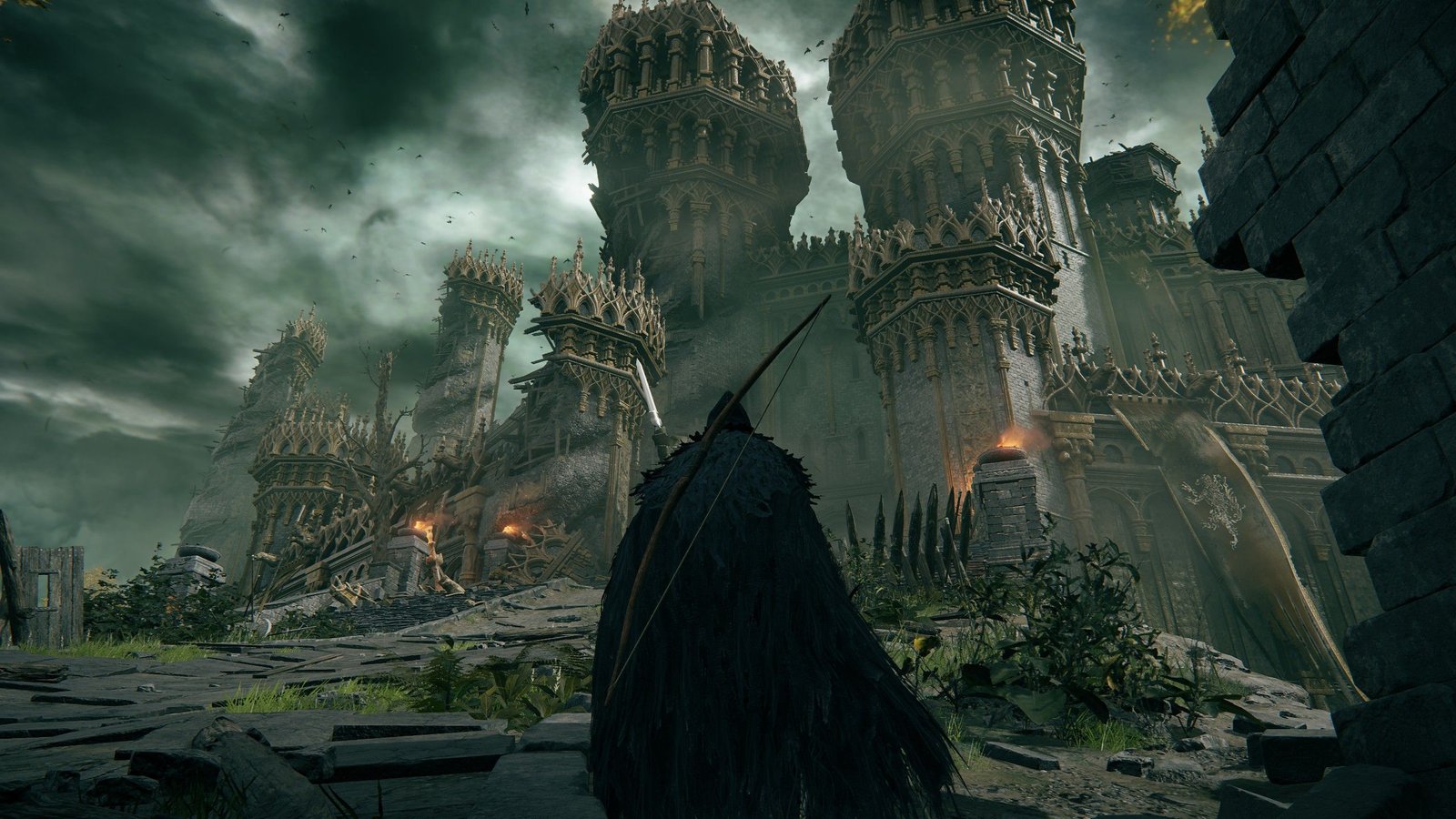 More Elden Ring filming leaks: Here’s a castle with some suspiciously familiar guys on it