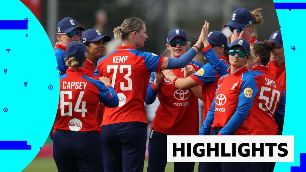 England v India Second T20: Freya Kemp stars as England beat India to level series