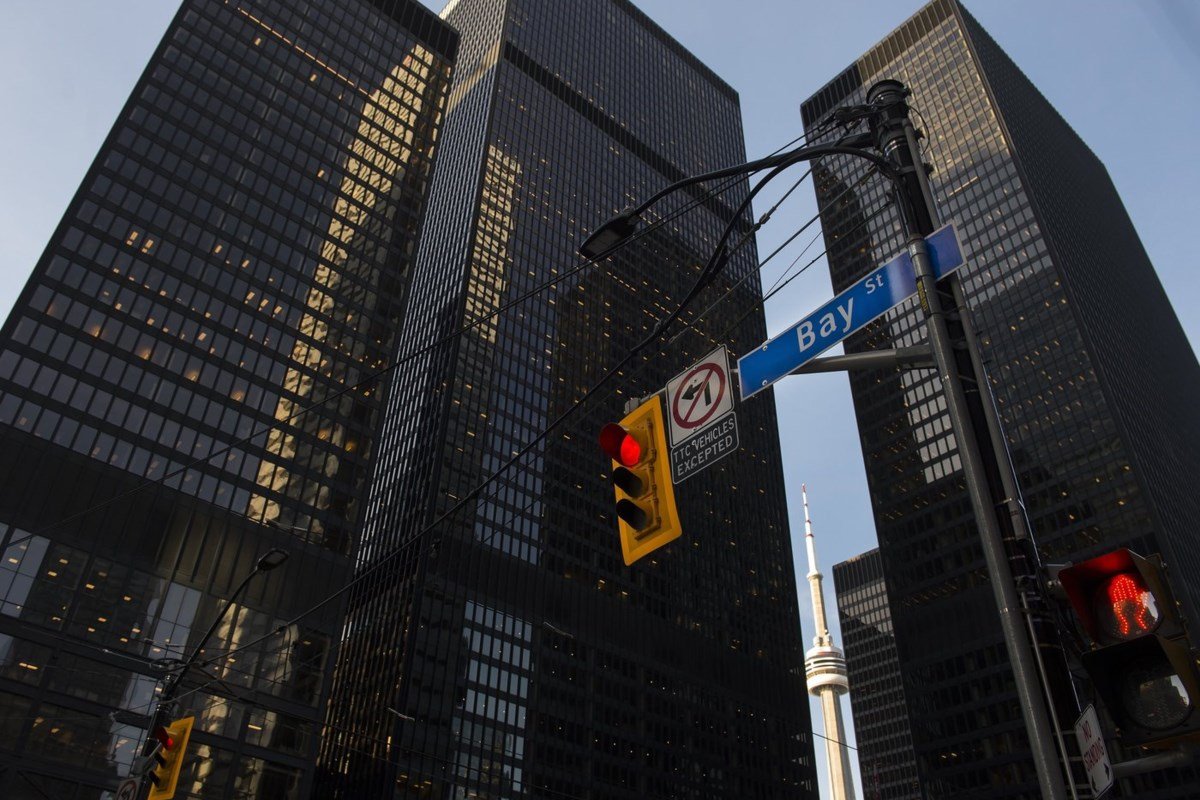 S&P/TSX composite up more than 200 points, U.S. stock markets also higher