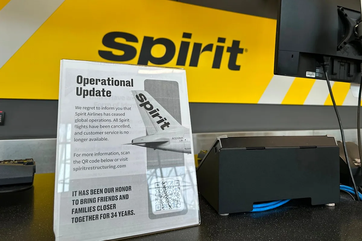 Spirit Airlines shutdown: What to do to get home and get refunds