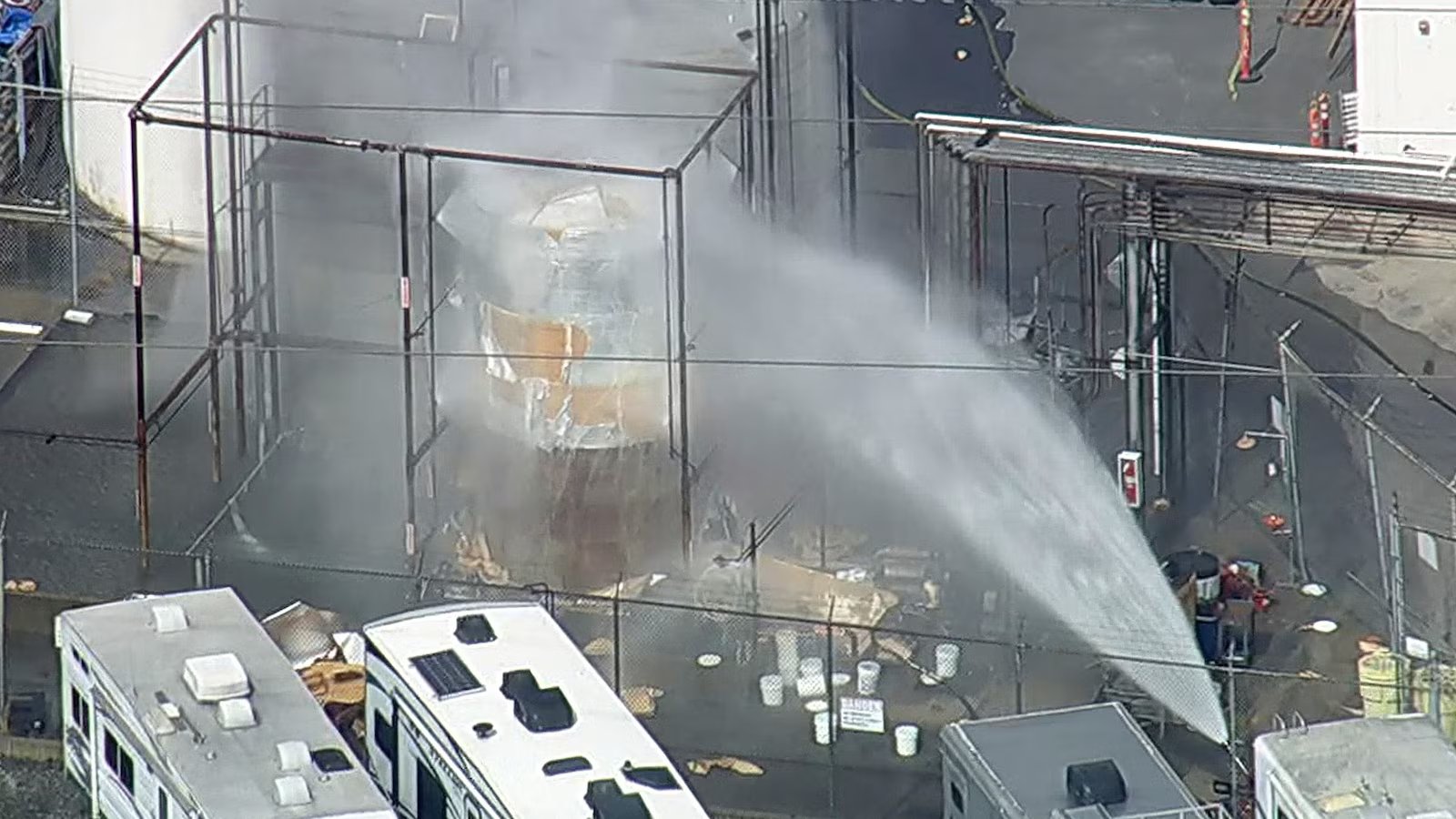 Chemical tank in Southern California no longer under threat of catastrophic explosion, officials say