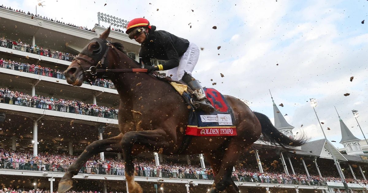 Kentucky Derby winner Golden Tempo skipping Preakness Stakes, won’t make Triple Crown run