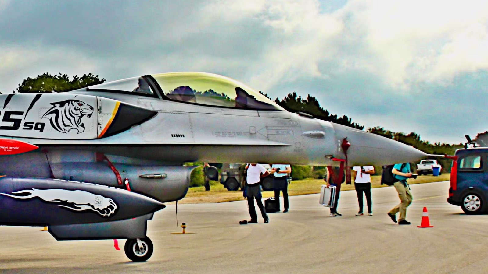 Inside The NATO Air Exercise Where F-16s, Eurofighters & Hornets Compete In Tiger Stripes