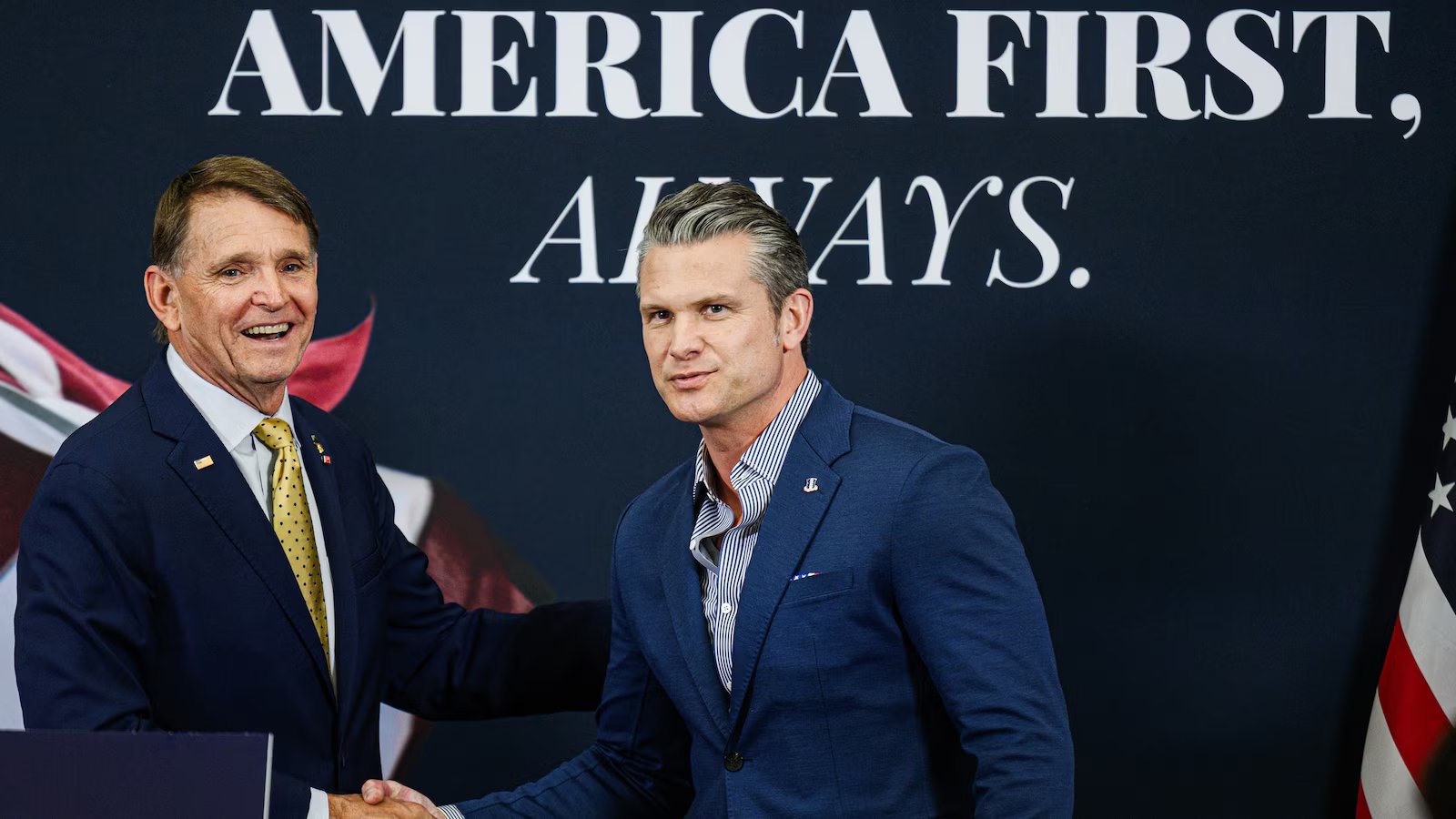 In unprecedented move, Secretary Hegseth hits campaign trail amid Iran war