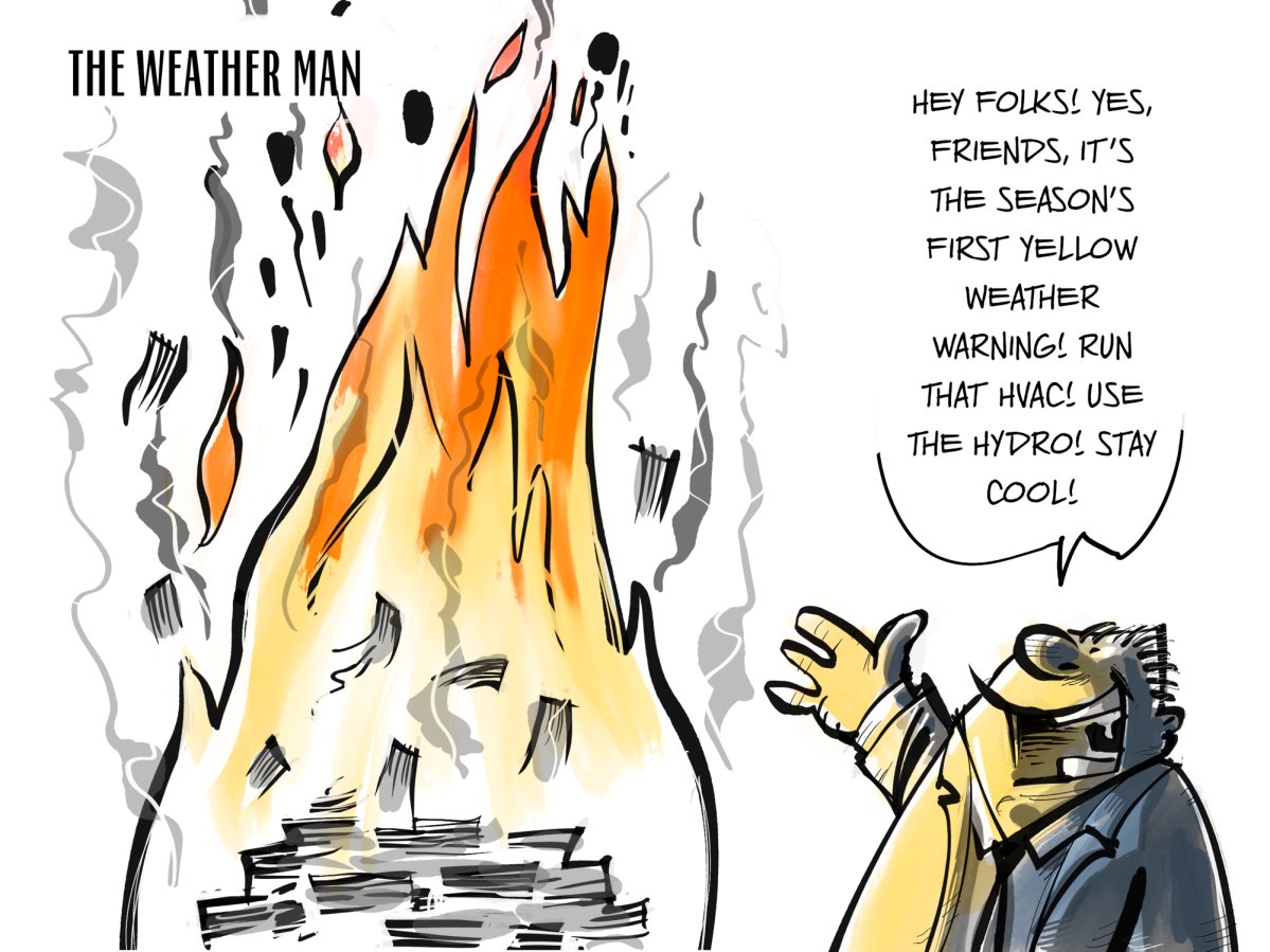 The weather man.