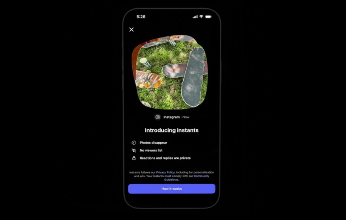 Instagram’s new ‘Instants’ feature combines elements from Snapchat and BeReal