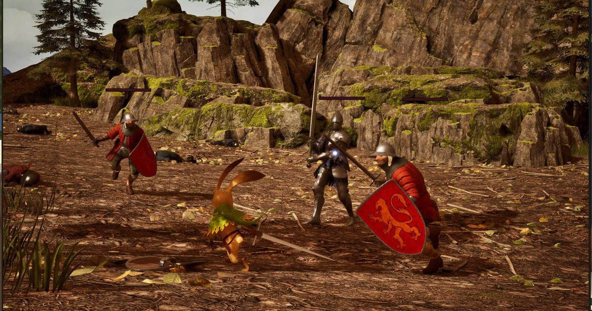 Johan is like if Sekiro were about a medieval manuscript of a rabbit came to life that’s on a quest for revenge