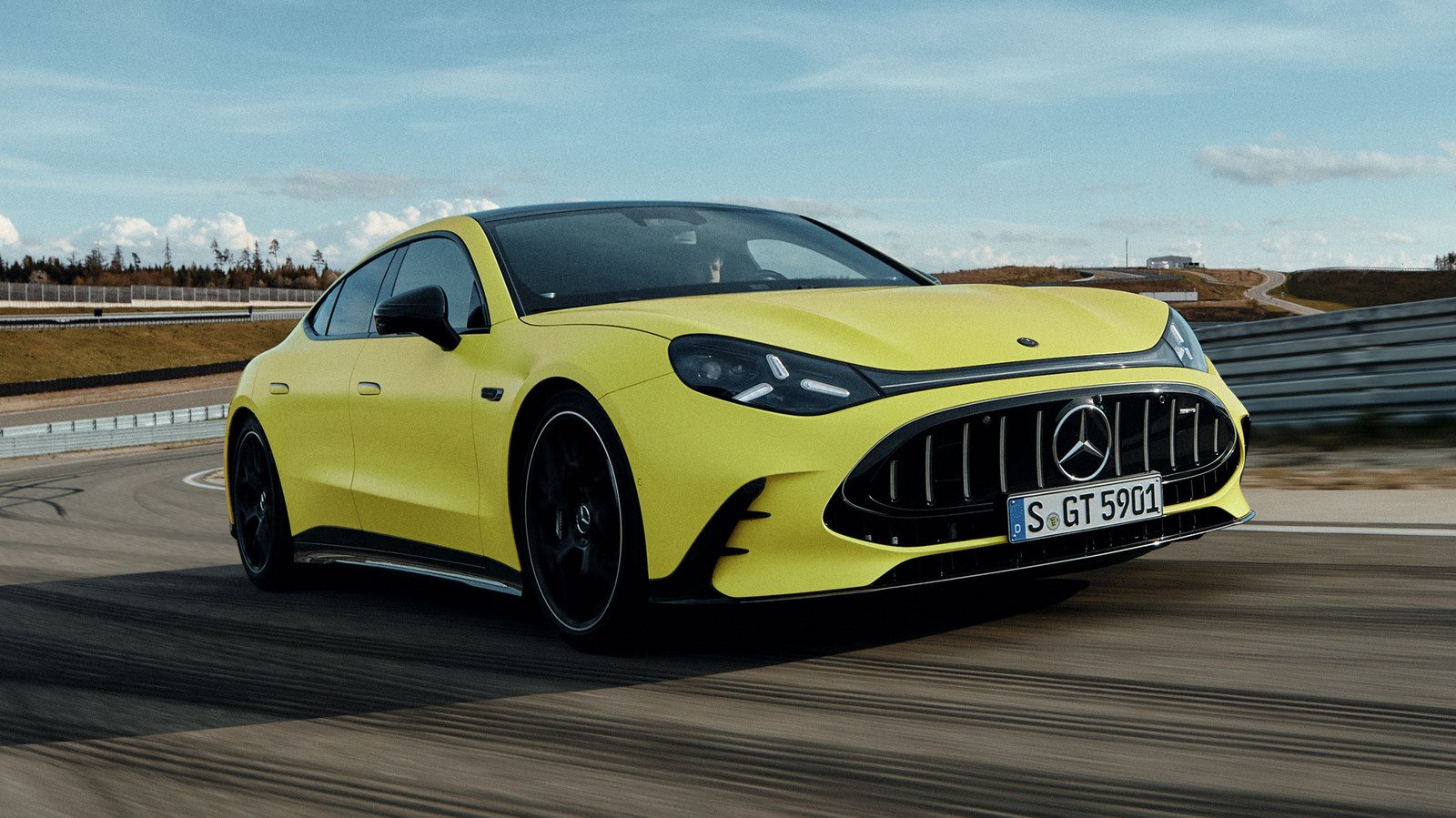 Mercedes-AMG’s 1,153 Hp Electric GT 4-Door Takes On Porsche’s Taycan
