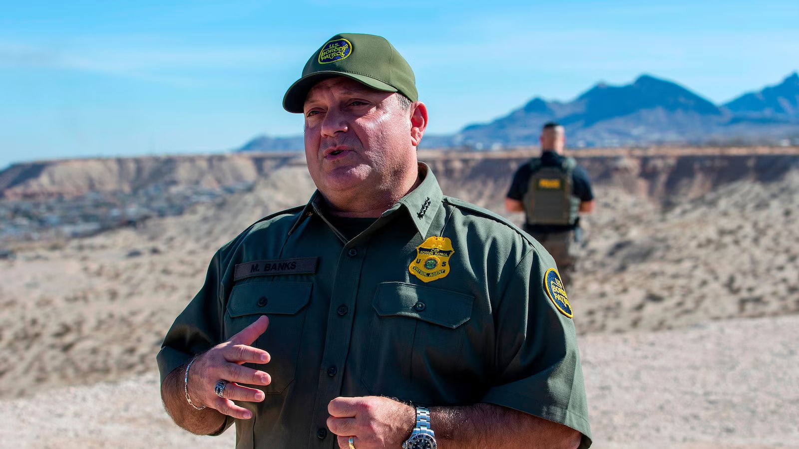 Border Patrol chief Michael Banks is stepping down
